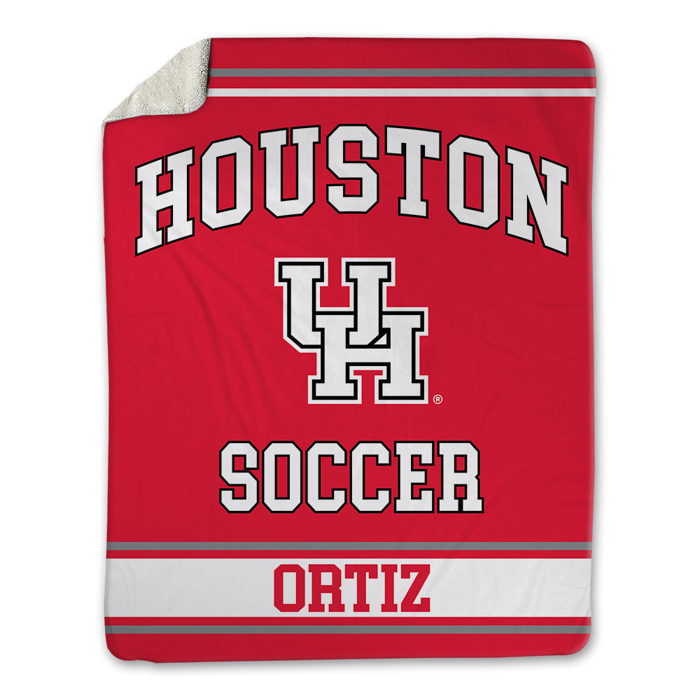 Houston - NCAA Women's Soccer : Nadia Ortiz - Blanket-0