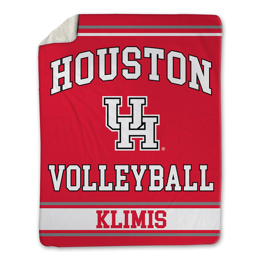 Houston - NCAA Women's Volleyball : Olivia Klimis - Blanket-0