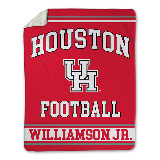 Houston - NCAA Football : Alvin Williamson Jr. - Blanket-0