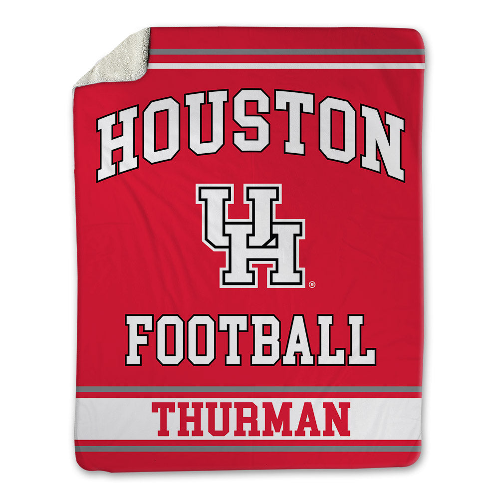 Houston - NCAA Football : Jacory Thurman - Blanket-0