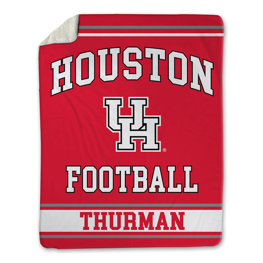 Houston - NCAA Football : Jacory Thurman - Blanket-0
