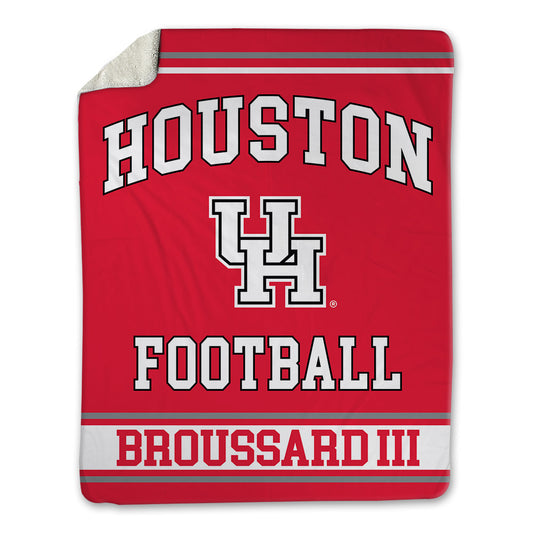 Houston - NCAA Football : Harvey Broussard III - Blanket-0