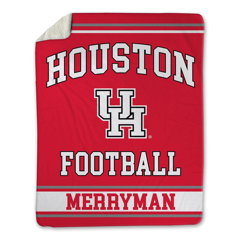 Houston - NCAA Football : Dalton Merryman - Blanket-0