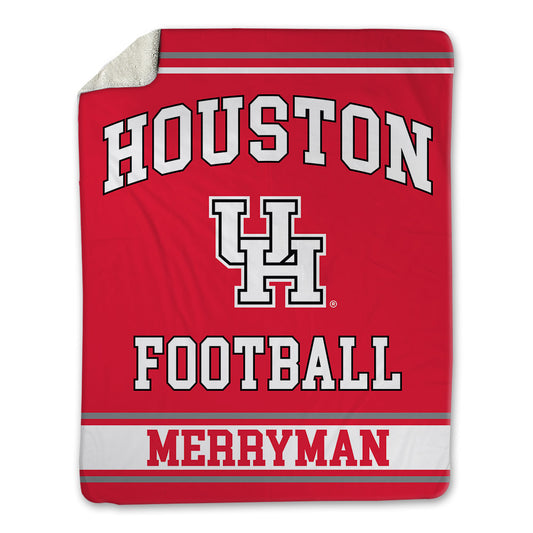 Houston - NCAA Football : Dalton Merryman - Blanket-0