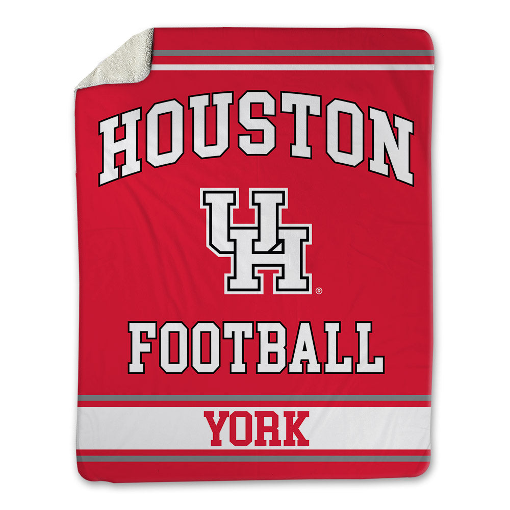 Houston - NCAA Football : Jayden York - Blanket-0