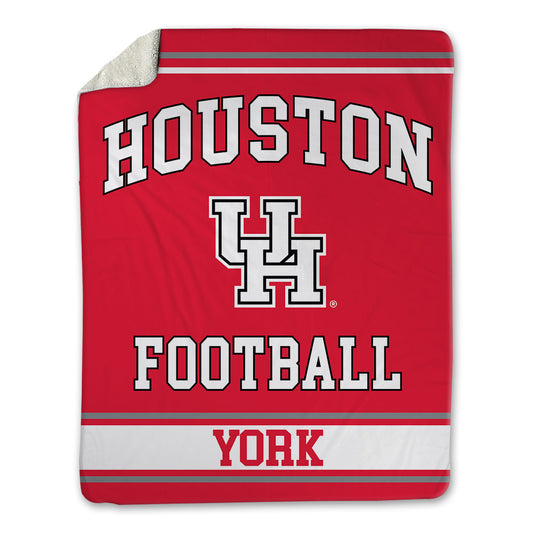 Houston - NCAA Football : Jayden York - Blanket-0