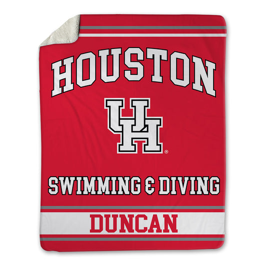 Houston - NCAA Women's Swimming & Diving : Alexia Duncan - Blanket-0