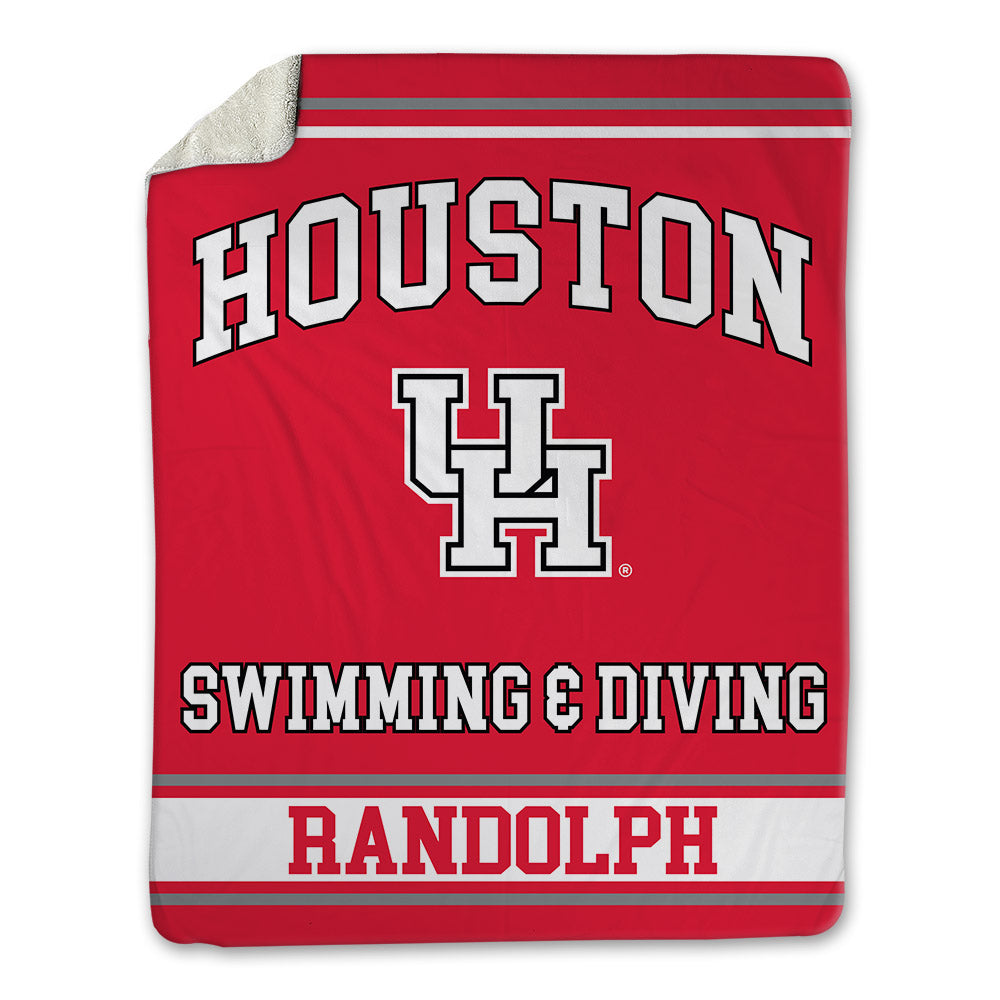 Houston - NCAA Women's Swimming & Diving : Helen Randolph - Blanket-0