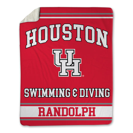 Houston - NCAA Women's Swimming & Diving : Helen Randolph - Blanket-0