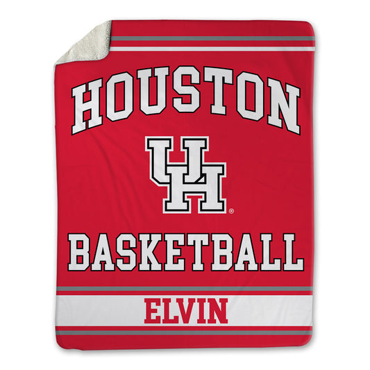 Houston - NCAA Men's Basketball : Ryan Elvin - Blanket-0