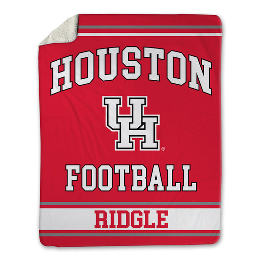 Houston - NCAA Football : Jayshon Ridgle - Blanket-0