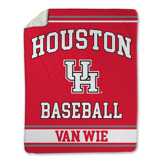 Houston - NCAA Baseball : Will Van Wie - Blanket-0