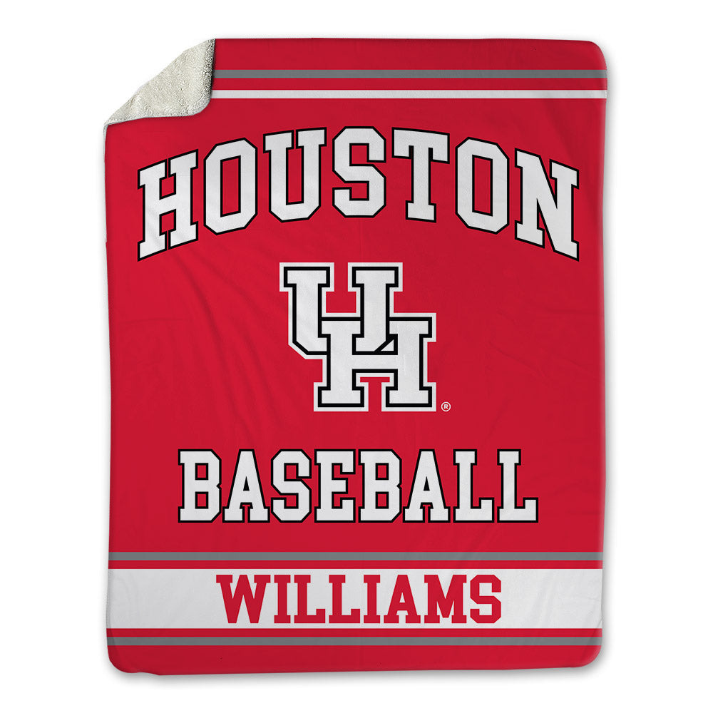 Houston - NCAA Baseball : Landon Williams - Blanket-0