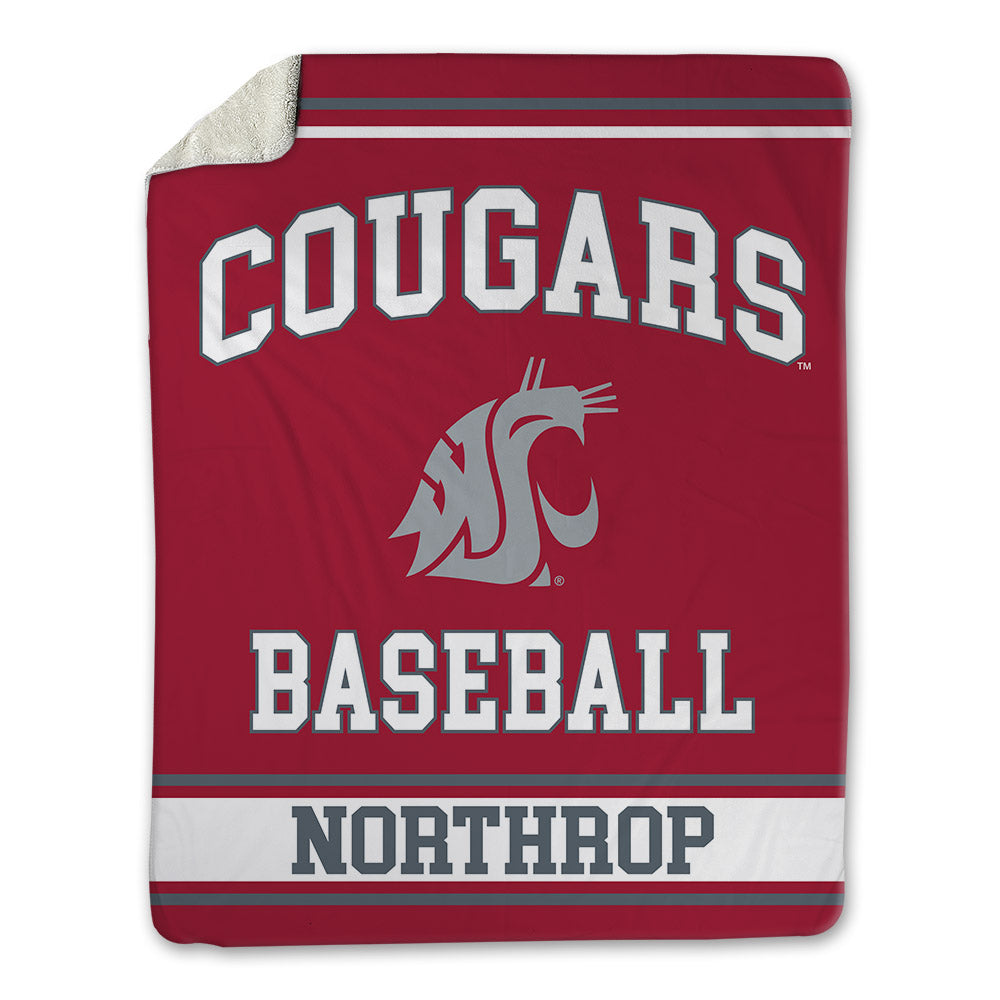 WSU - NCAA Baseball : Kyler Northrop - Blanket-0