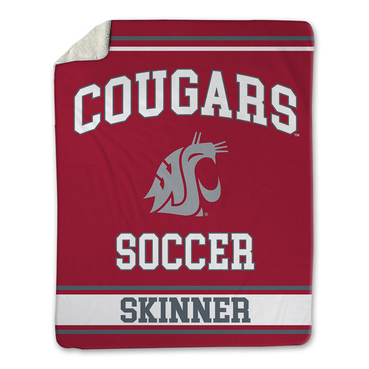 WSU - NCAA Women's Soccer : Rebecca Skinner - Blanket-0