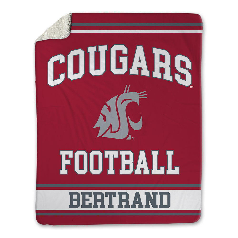 WSU - NCAA Football : Turner Bertrand - Blanket-0