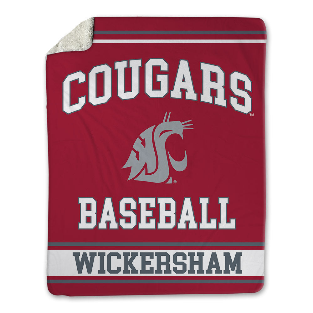 WSU - NCAA Baseball : Kaden Wickersham - Blanket-0