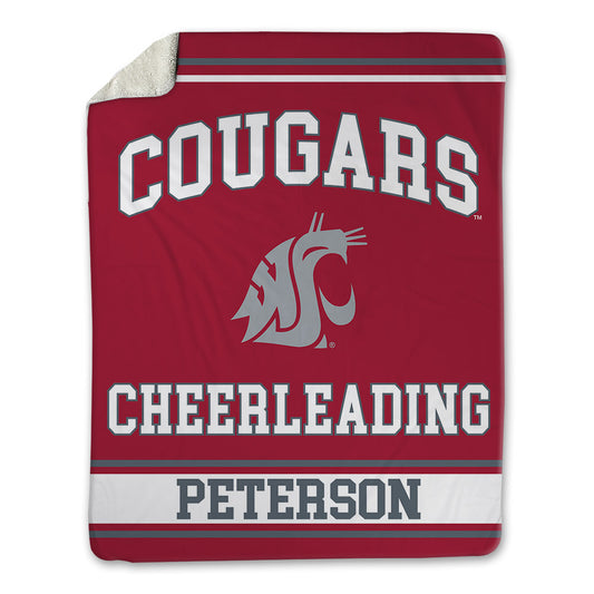 WSU - NCAA Cheerleading : Maya Peterson - Blanket-0