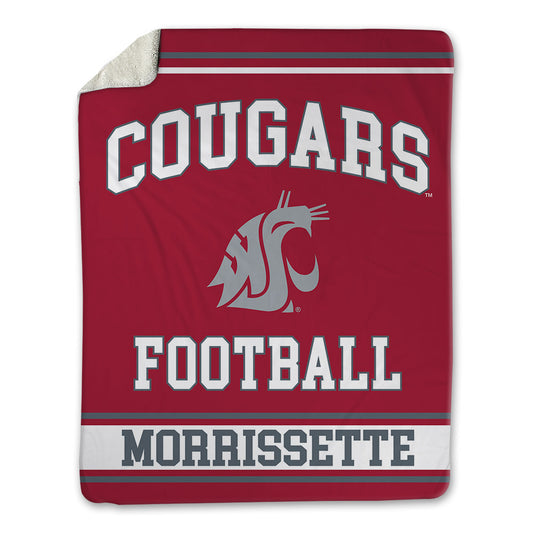 WSU - NCAA Football : Barry Morrissette - Blanket-0