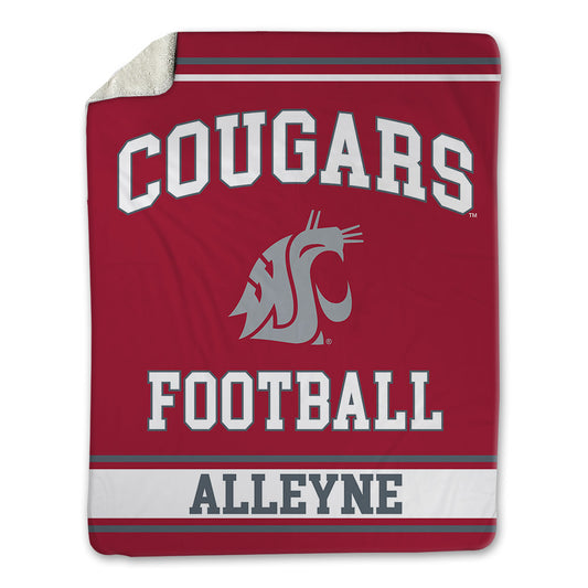 WSU - NCAA Football : Mackenzie Alleyne - Blanket-0