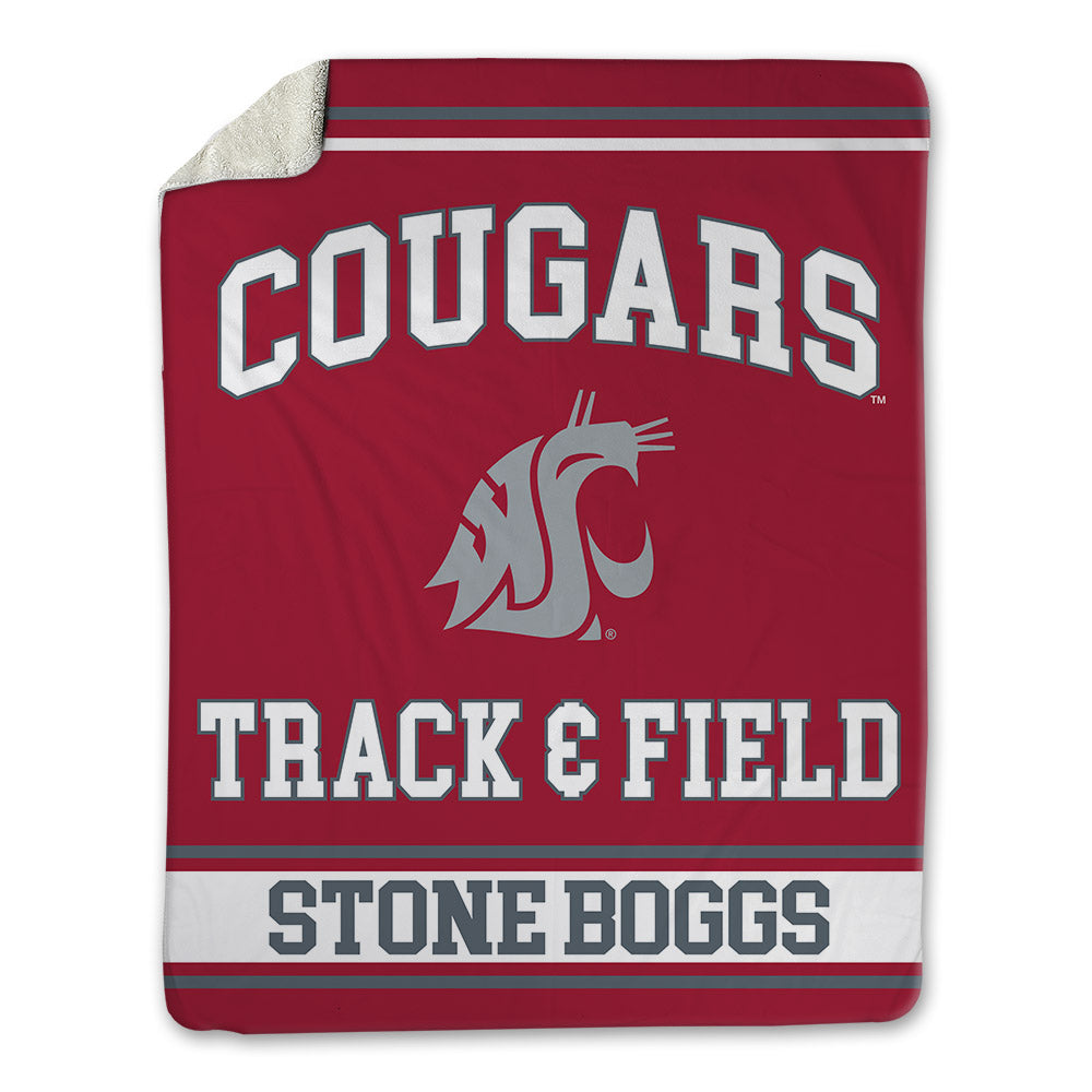 WSU - NCAA Women's Track & Field : Alaina Stone Boggs - Blanket-0