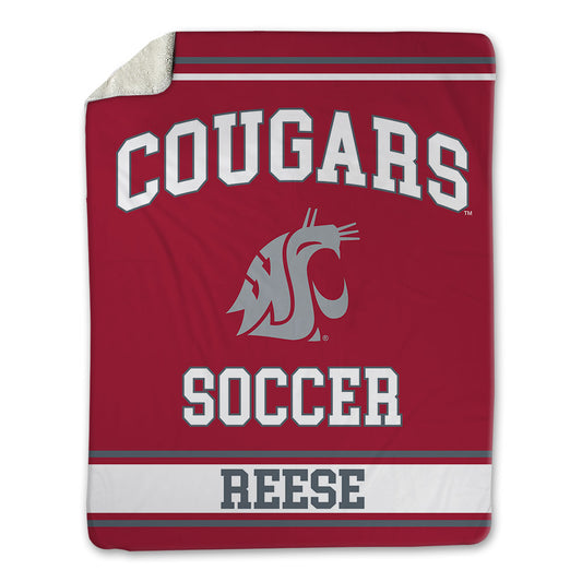 WSU - NCAA Women's Soccer : Ashle Reese - Blanket-0