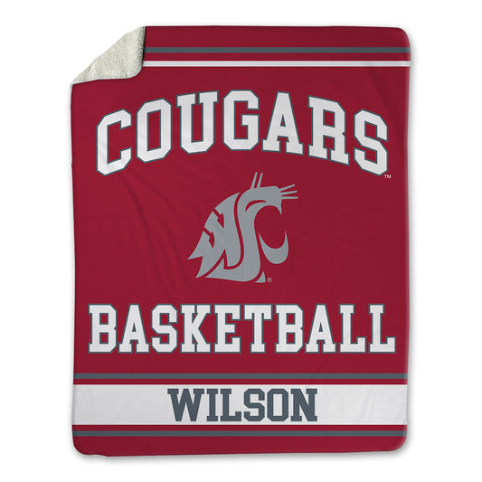 WSU - NCAA Men's Basketball : Marcus Wilson - Blanket-0