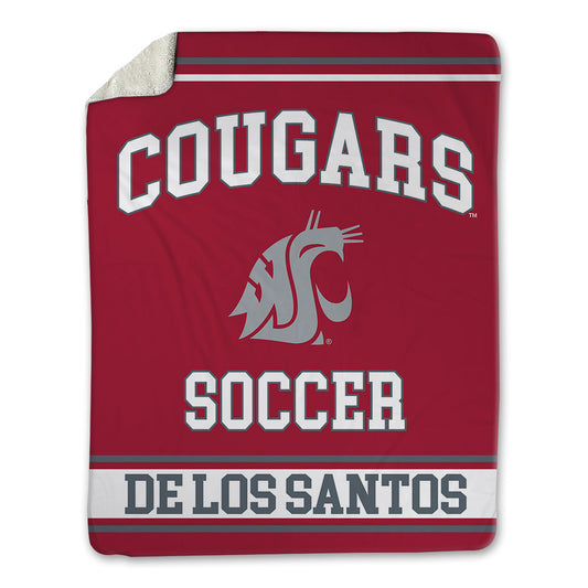 WSU - NCAA Women's Soccer : Ana De Los Santos - Blanket-0