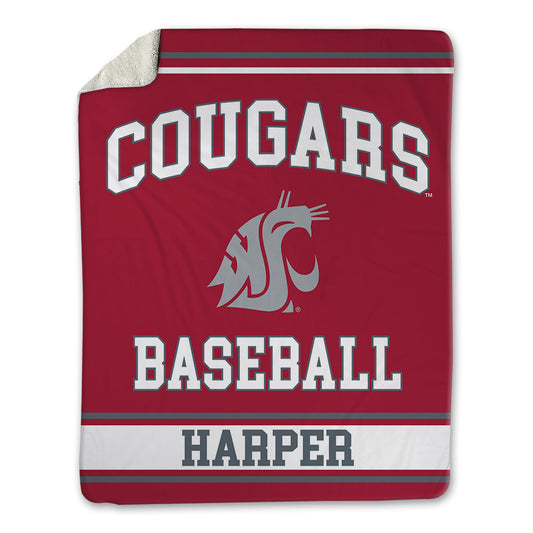 WSU - NCAA Baseball : Owen Harper - Blanket-0
