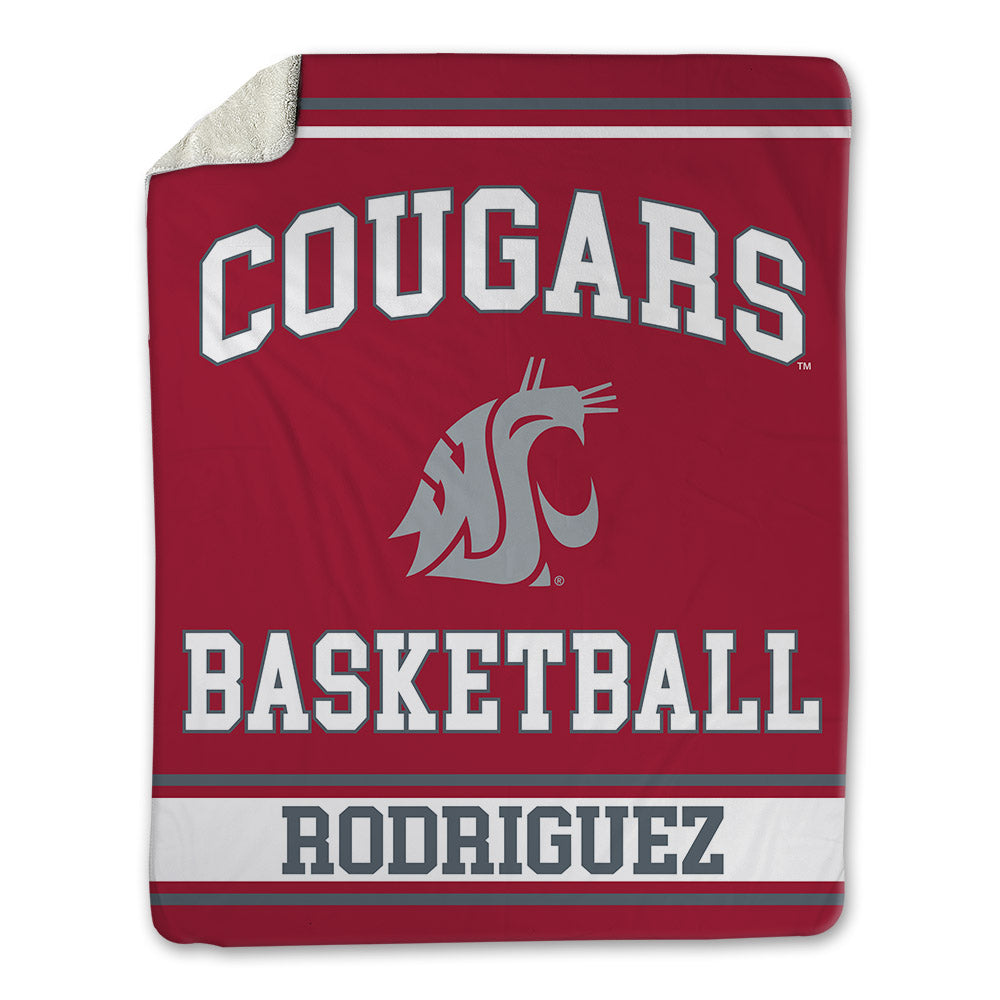 WSU - NCAA Men's Basketball : Adria Rodriguez - Blanket-0