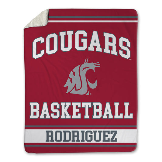WSU - NCAA Men's Basketball : Adria Rodriguez - Blanket-0