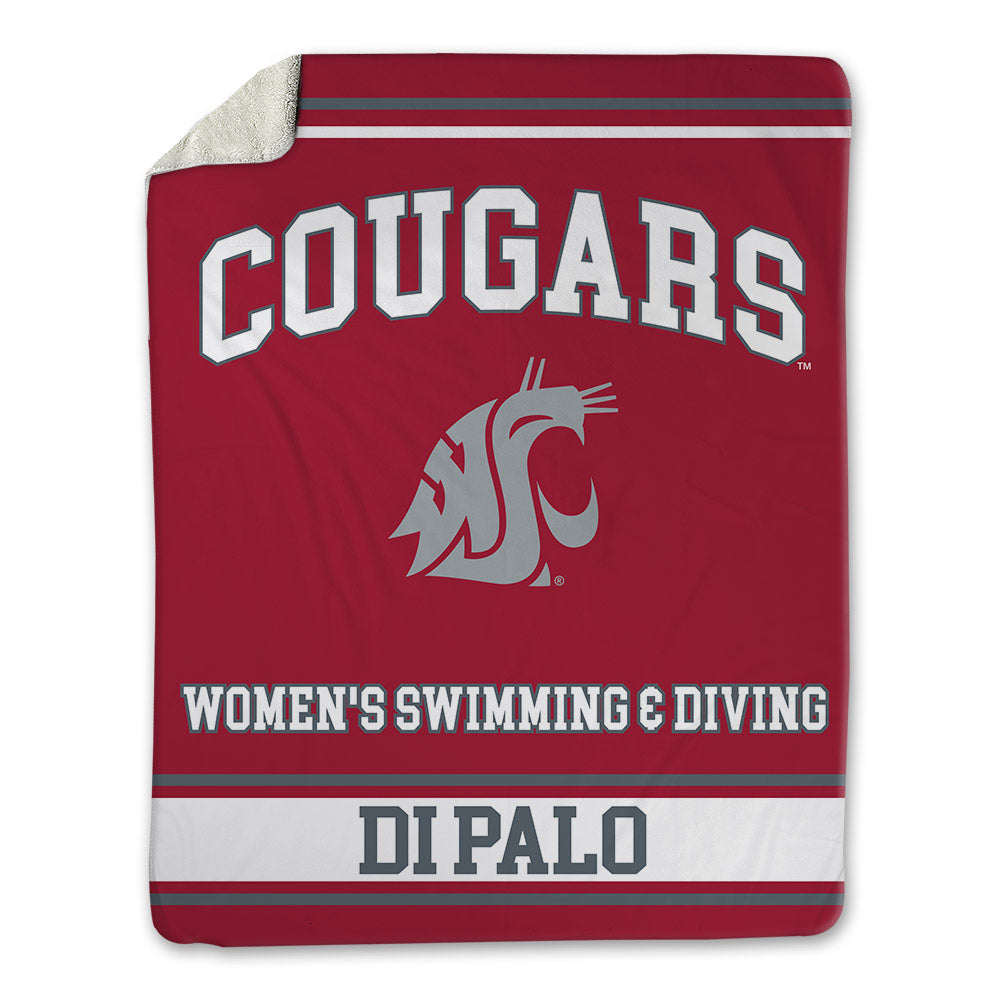 WSU - NCAA Women's Swimming & Diving : Angela Di Palo - Blanket-0