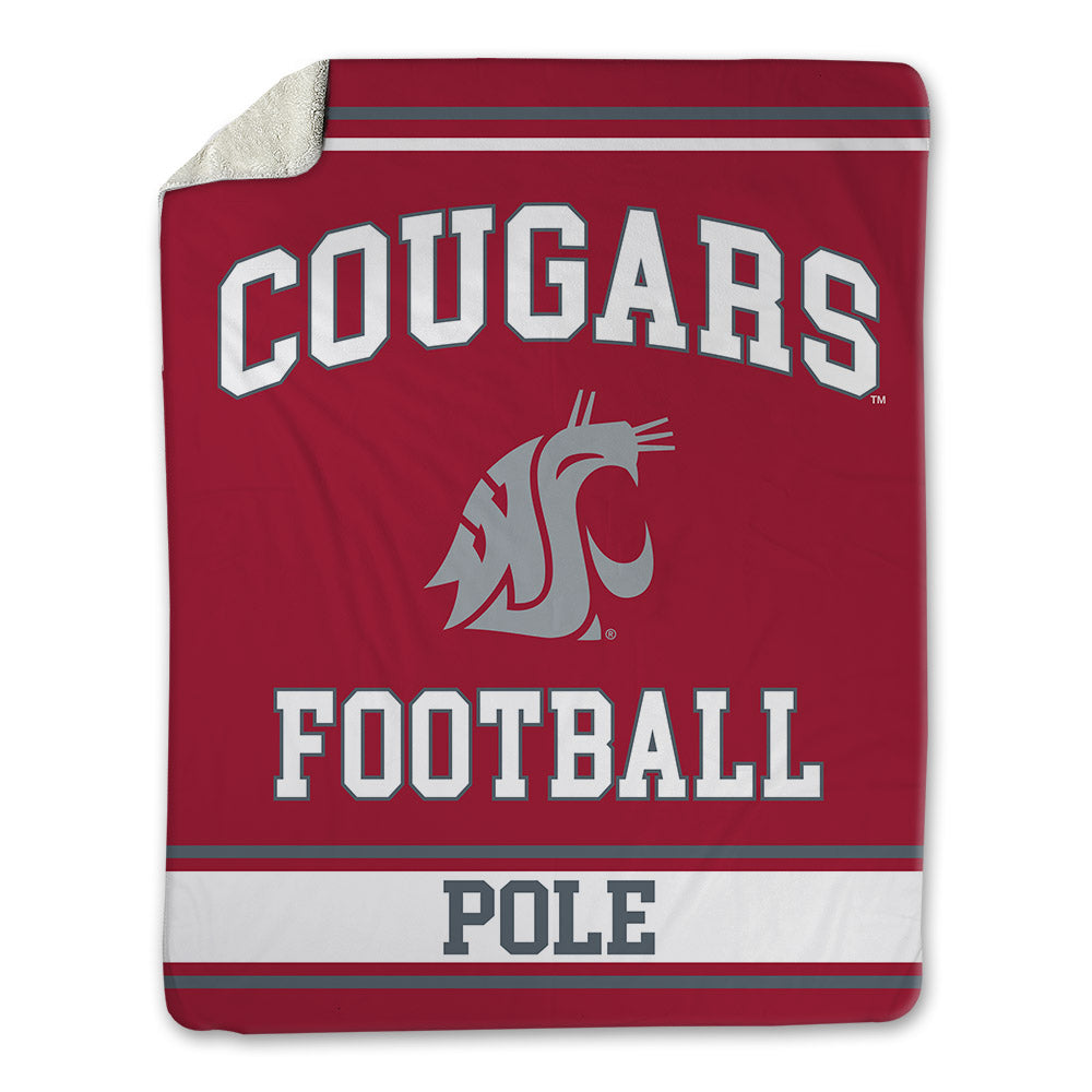 WSU - NCAA Football : Esa Pole - Blanket-0