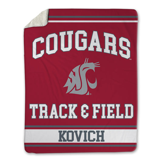 WSU - NCAA Women's Track & Field : Sarah Kovich - Blanket-0