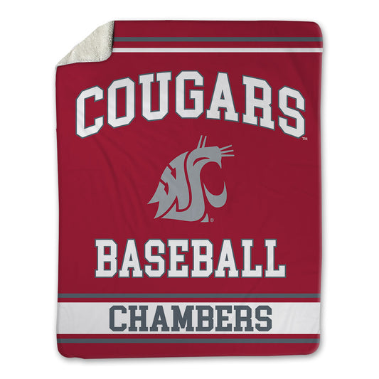 WSU - NCAA Baseball : Bryce Chambers - Blanket-0