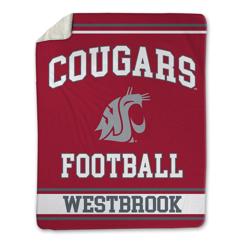 WSU - NCAA Football : Noah Westbrook - Blanket-0