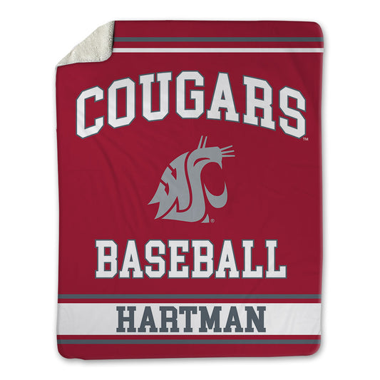 WSU - NCAA Baseball : Max Hartman - Blanket-0