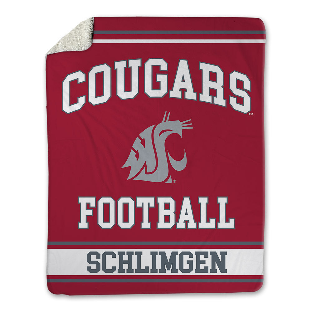 WSU - NCAA Football : Sullivan Schlimgen - Blanket-0