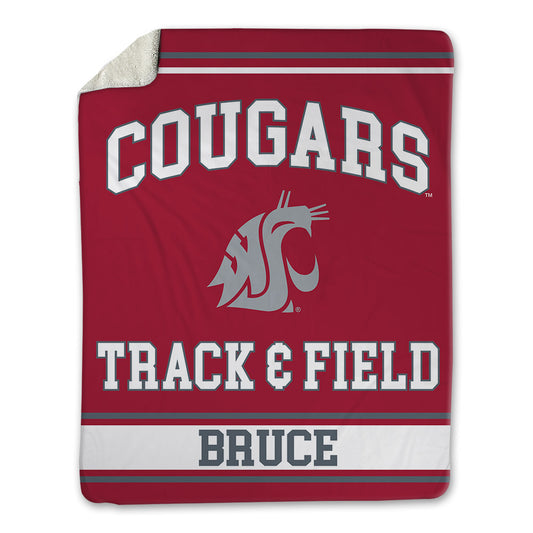 WSU - NCAA Men's Track & Field : Evan Bruce - Blanket-0