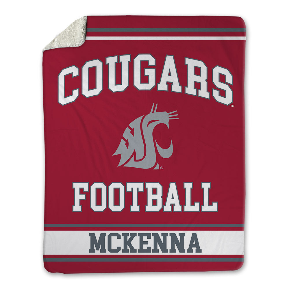 WSU - NCAA Football : Parker McKenna - Blanket-0