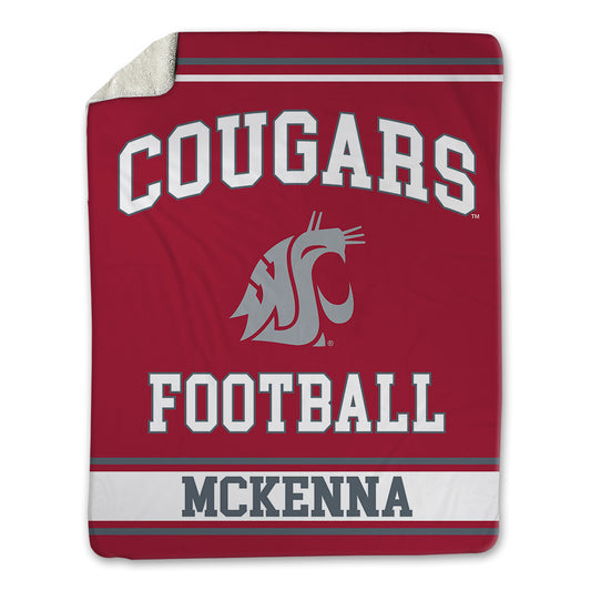 WSU - NCAA Football : Parker McKenna - Blanket-0