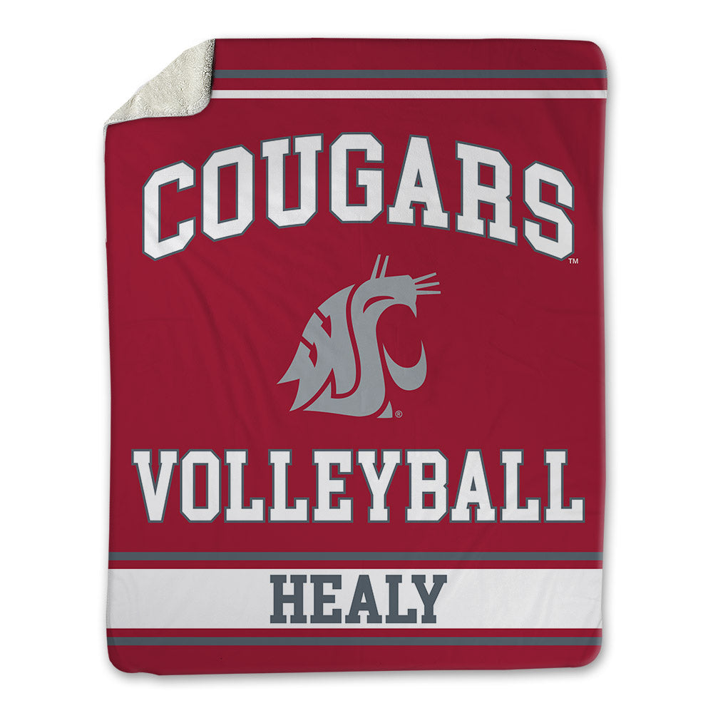 WSU - NCAA Women's Volleyball : Mary Healy - Blanket-0