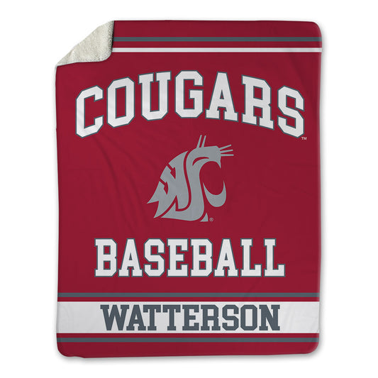 WSU - NCAA Baseball : Cole Watterson - Blanket-0
