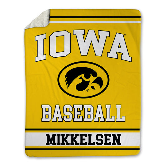 Iowa - NCAA Baseball : Ty Mikkelsen - Blanket-0