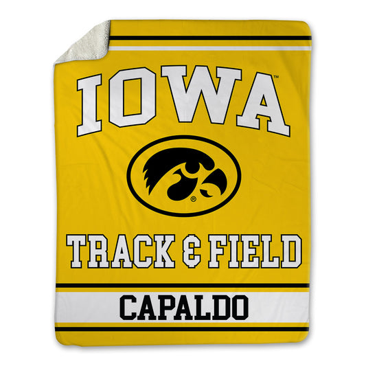 Iowa - NCAA Men's Track & Field : Sal Capaldo - Blanket-0