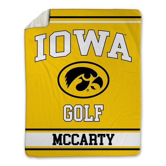 Iowa - NCAA Men's Golf : Jack McCarty - Blanket-0