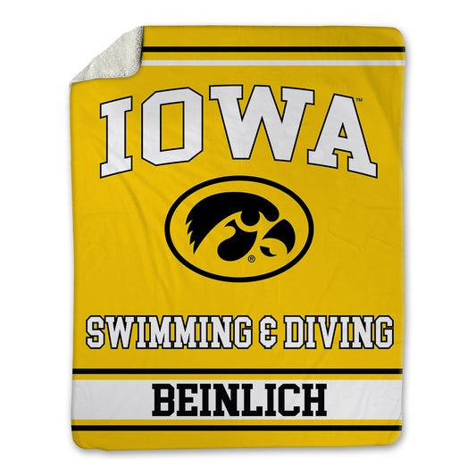Iowa - NCAA Women's Swimming & Diving : Simone Beinlich - Blanket-0