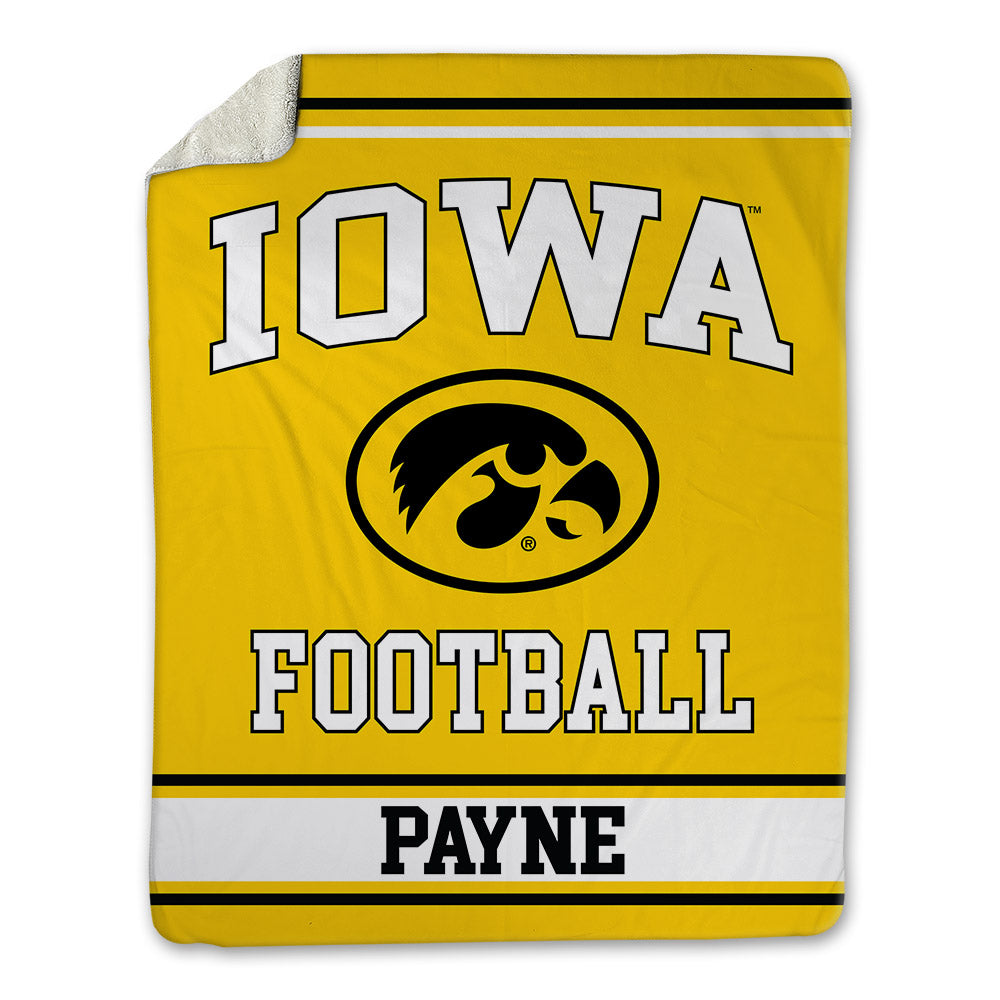 Iowa - NCAA Football : Apollo Payne - Blanket-0