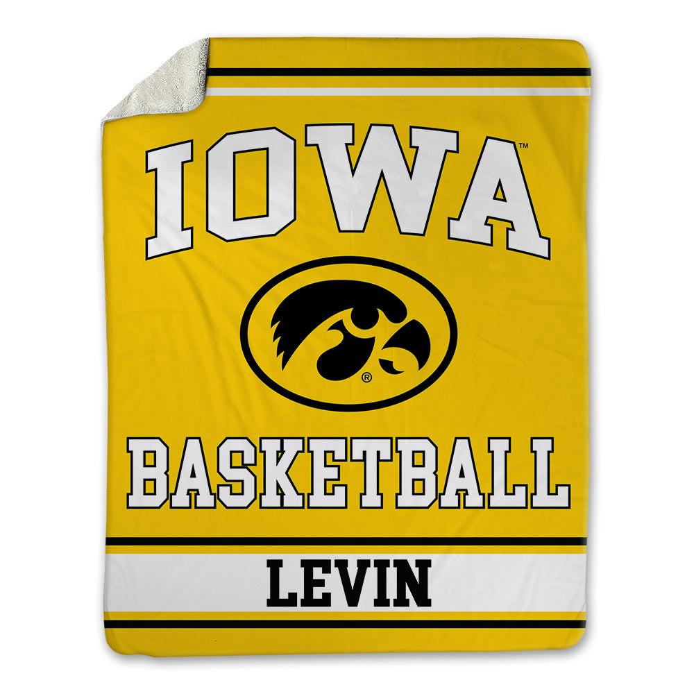 Iowa - NCAA Women's Basketball : Callie Levin - Blanket-0
