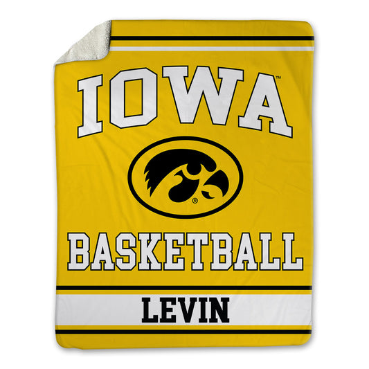 Iowa - NCAA Women's Basketball : Callie Levin - Blanket-0